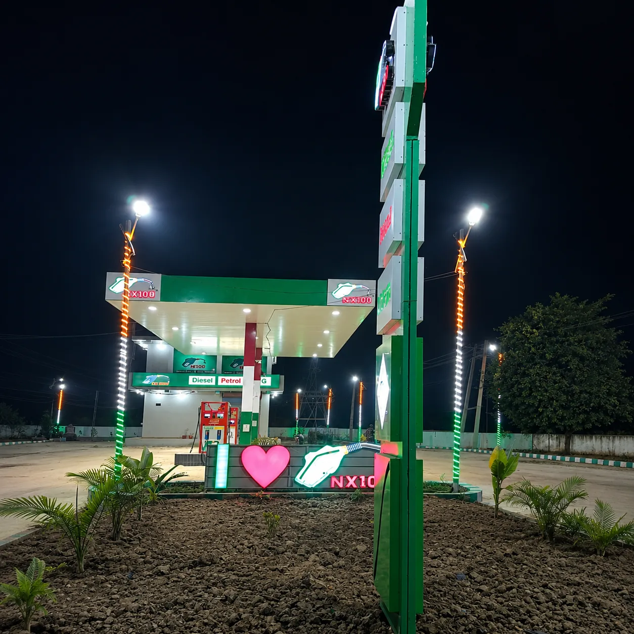 Fuel station and biofuel opportunity in India