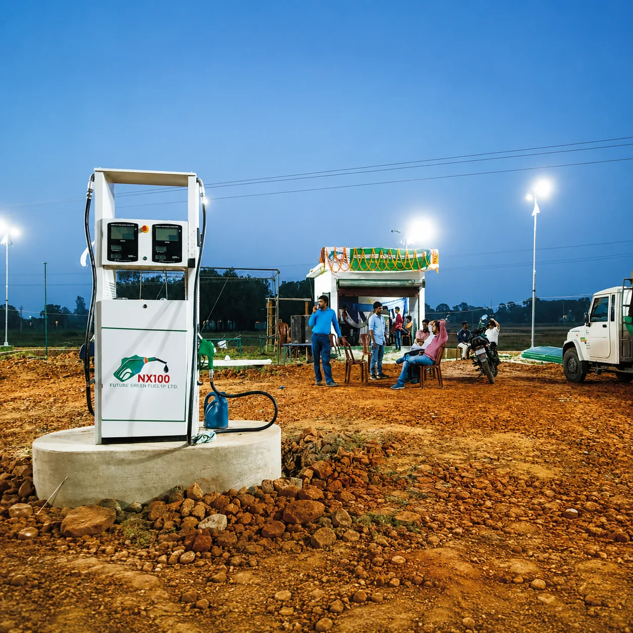 Fuel station network